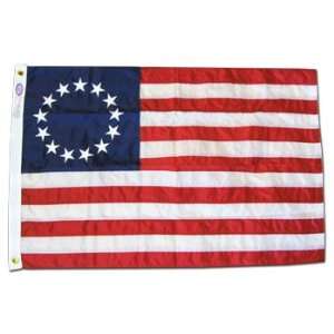  Betsy Ross   2x3 Nylon Flag (Sewn) Patio, Lawn & Garden