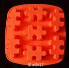 Silicone 7 JING Chocolate Cake Soap Mold Mould L56