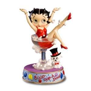  Betty Boop in Champagne Glass Figurine 38269
