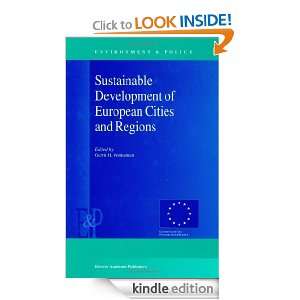 Sustainable Development of European Cities and Regions (Environment 