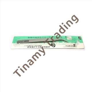 1x Antimagnetic Stainless Steel Curved Tweezers PCB RMA QT101