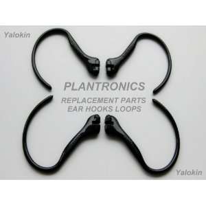  4 X Black Ear Hooks Loops Clips for Plantronics 521 