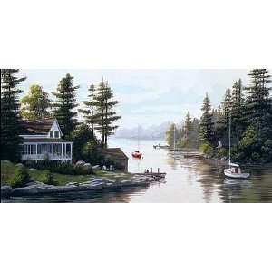  Bill Saunders 39W by 22.5H  Cottage Country CANVAS 