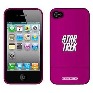  Star Trek the Movie Logo on Verizon iPhone 4 Case by 