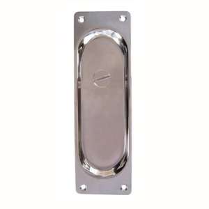 Gruppo Romi Cabinet Hardware PD304S Plate W Emergency Button Satin 
