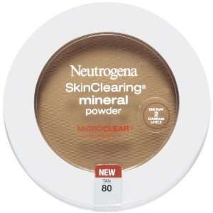  Neutrogena SkinClearing Mineral Powder Tan (2 Pack 