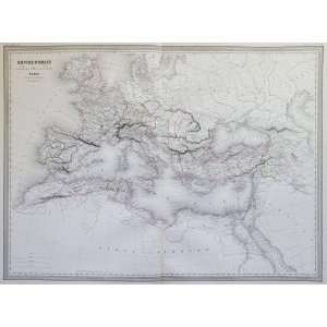  Dufour Map of the Roman Empire (1863)
