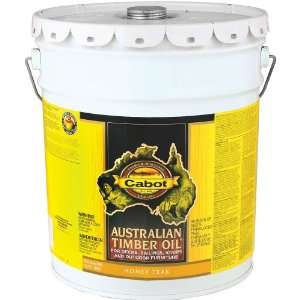 Cabot 5G Honey Teak Australian Timber Oil 5pk=25Gal (Commercial 