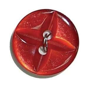  Blumenthal Lansing Classic Buttons Series 1 Red 2 Hole 5/8 