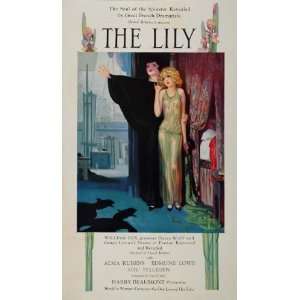  1926 Fox Lily Harry Beaumont Enoch Bolles Film Flyer 