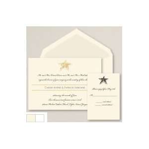  Exclusively Weddings Elegant Starfish Wedding Invitation 