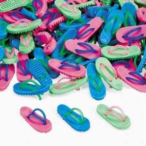  144 Flip Flop Erasers: Toys & Games
