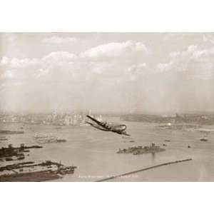  Boeing Stratocruiser, New York Harbor, 1   Poster by 