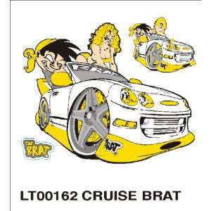 Pilot Automotive LT 00162 Cruise Brat Graphic Lethal Threat Decal