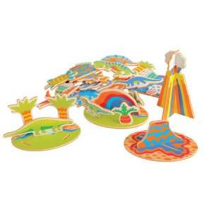  Float & Stick Dinosaur Island Toys & Games
