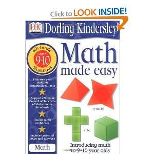 Math Made Easy Fourth Grade Workbook (Math Made Easy) [Paperback] DK 