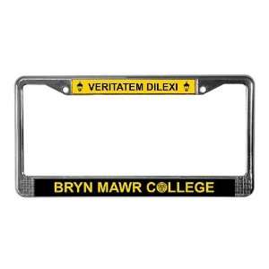  Bryn Mawr College Bryn mawr License Plate Frame by 