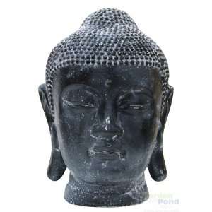  12 Tall Ceramic Buddha Head Statue