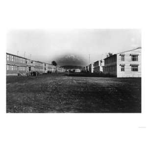  Camp Lewis, WA View of Bunk Houses Photograph   Fort Lewis 