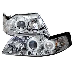   Ccfl Projector Headlights / Head Lamps/ Lights   Chrome Performance