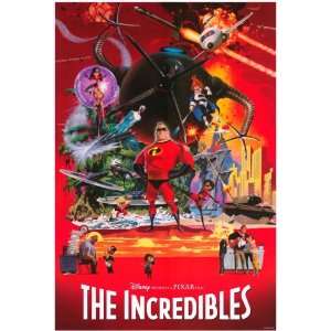 Incredibles (International) Original 27x40 Single Sided Movie Poster 