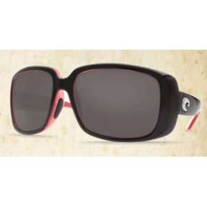   Harbor Womens Sunglasses  Gray 580P 580 Lens with Black Coral Frame