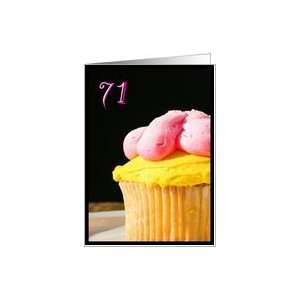  Happy 71st Birthday Muffin Card Toys & Games
