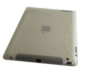 Soft Gel TPU Skin Case Cover for Apple iPad 2   Clear  