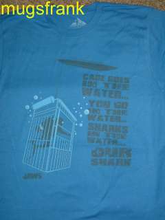 Jaws Shark Movie Cage in Water Shark in Water T Shirt  