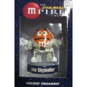  M&m Star Wars Mpire Holiday Ornament Luke Skywalker Toys 