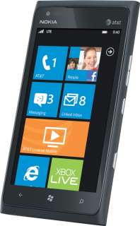  Nokia Lumia 900 4G Windows Phone, Black (AT&T): Cell 