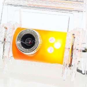   Livecam Web Cam Driverless Crystal Clip USB Webcam Orange: Electronics