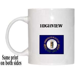  US State Flag   HIGHVIEW, Kentucky (KY) Mug Everything 
