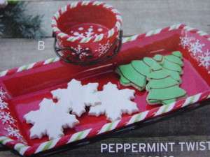 Holiday Hospitality Set of 3 in Peppermint Celebrating Home 