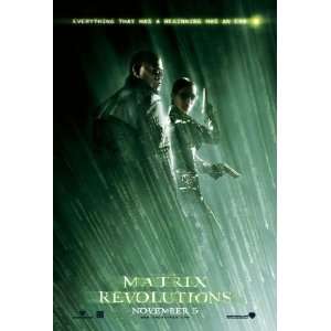  MATRIX REVOLUTIONS   Morpheus & Trinity   MOVIE POSTER 