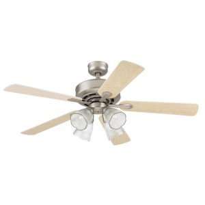  Westinghouse 72189   52 Brushed Pewter Ceiling Fan: Home 