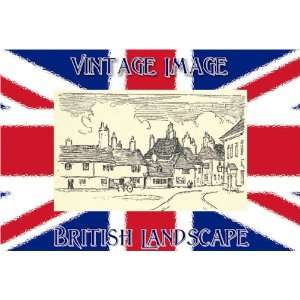  ) Art Greetings Card British Landscape Wickham Market
