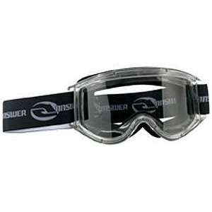  Answer Racing Youth Goggles Clear: Sports & Outdoors