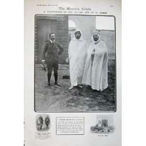  1908 Morrish Sultan Mokri Fort Rabat Ben Gabrit Horse 