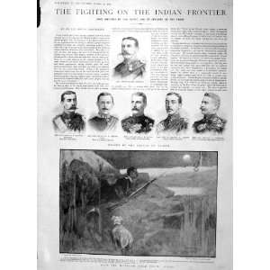  1897 War Indian Frontier Mohmand Dargai Judge Clifton 