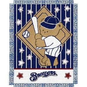  MLB Milwaukee Brewers Baby Blanket: Home & Kitchen