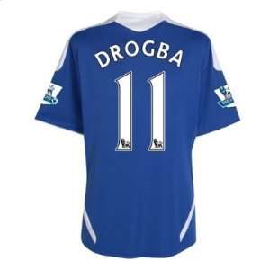  Drogba #11 Chelsea Home 11 12 Soccer Jersey (US Adult Size 