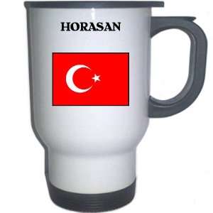  Turkey   HORASAN White Stainless Steel Mug Everything 