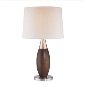 Lite Source LS 20981PS/DWAL Kansas Table Lamp in Polished 
