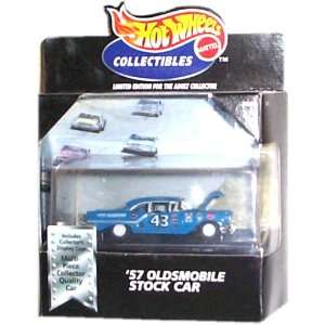    Hot Wheels 57 Oldsmobile Stock Car Black Box 100%: Toys & Games