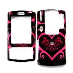    Black Princess Heart   LG vx8610 Decoy Smart Case Cover Perfect 