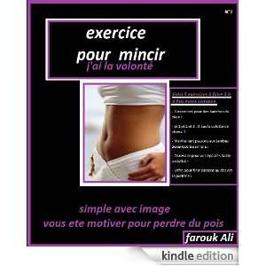 exercice minceur (French Edition) farouk ali  Kindle 