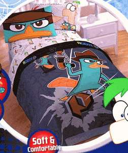 Phineas and Ferb Agent P Microfiber Twin Comforter  