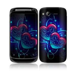  HTC Desire S Decal Skin   Magic Hearts 