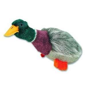  Mallard Migrator Bird Plush Toy   Green & Gray (Quantity 